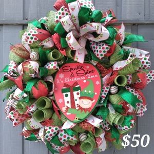 Christmas Elf Wreath